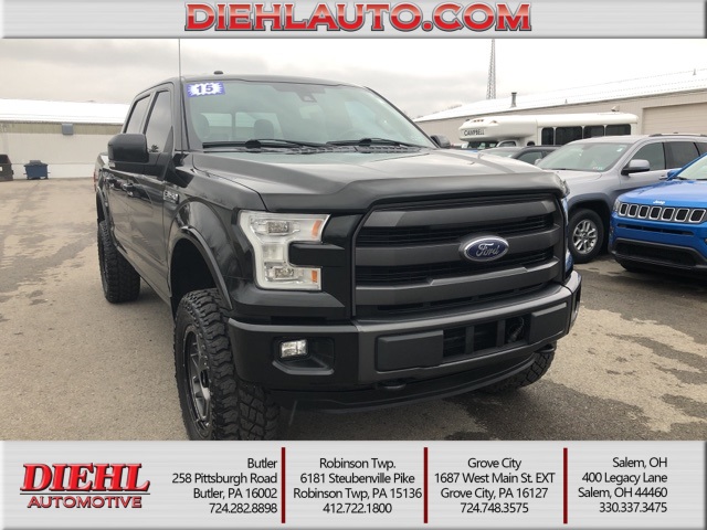 Pre Owned 2015 Ford F 150 Lariat 4d Supercrew In Butler R870a